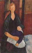 Amedeo Modigliani Maternite (mk38) oil painting